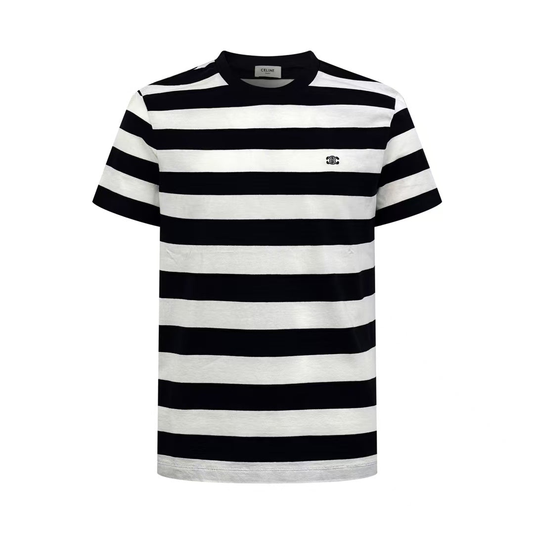 striped short sleeve