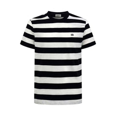 striped short sleeve