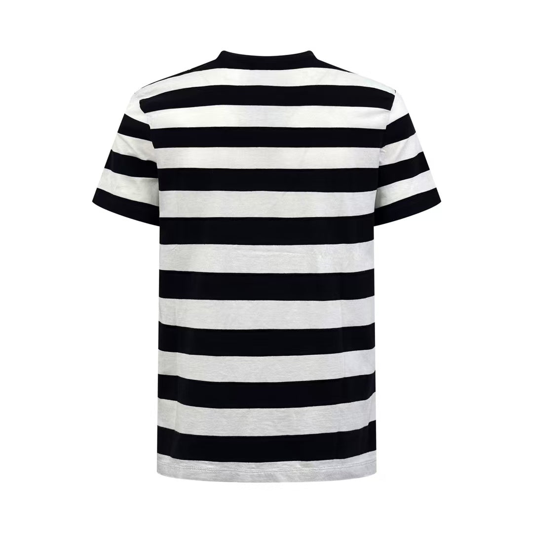 striped short sleeve