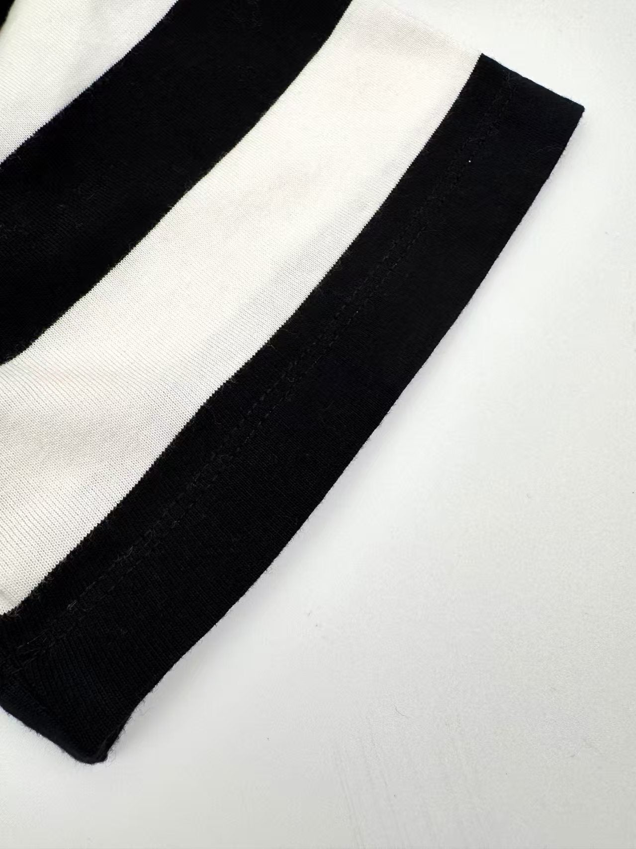 striped short sleeve