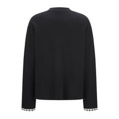 College style knitted embroidered suit jacket