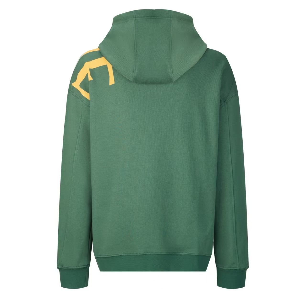 Splicing printed logo hoodie