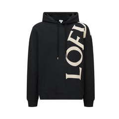 Splicing printed logo hoodie
