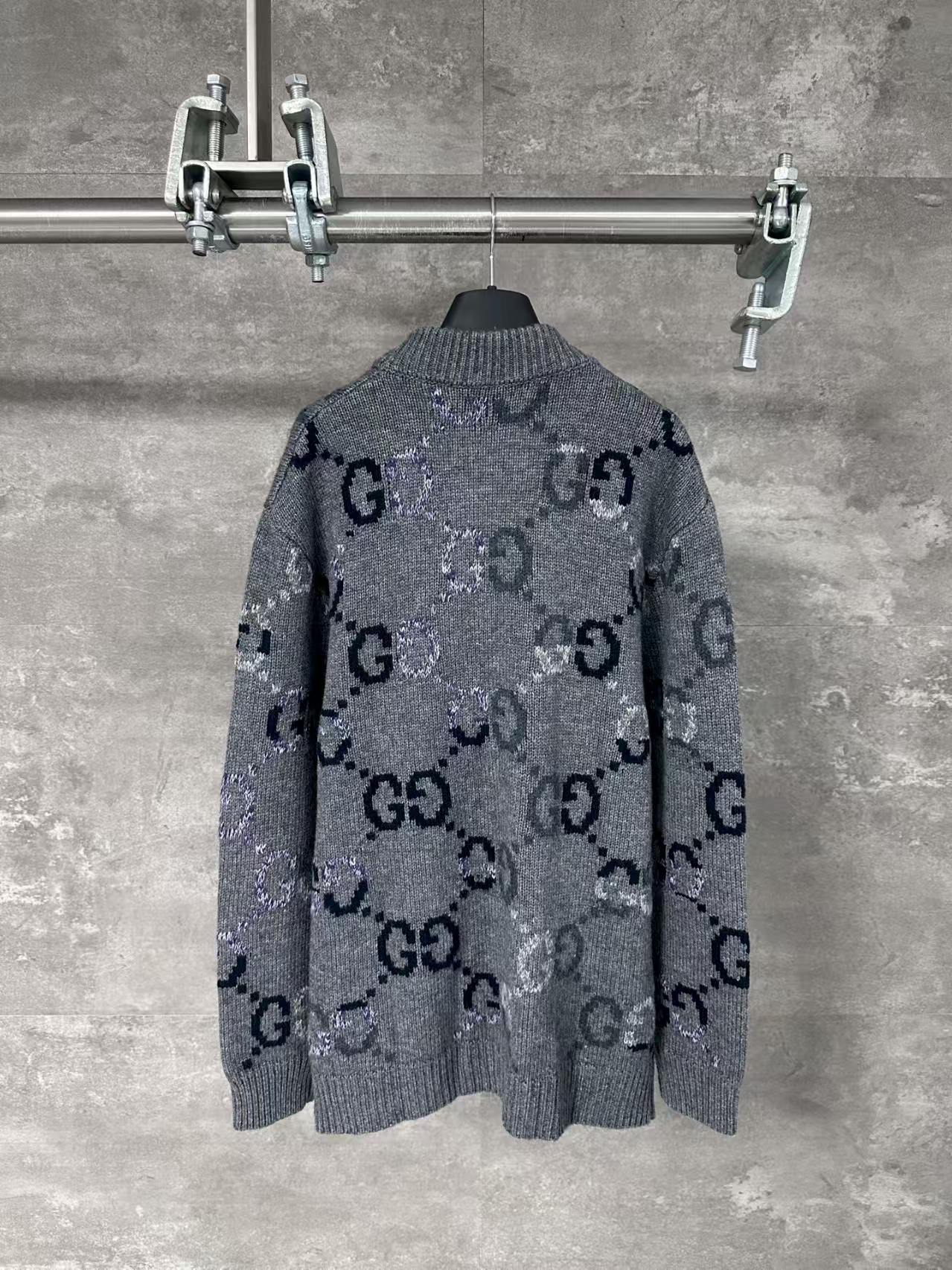 Gradient Knitted Cardigan