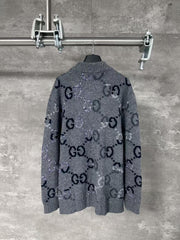 Gradient Knitted Cardigan