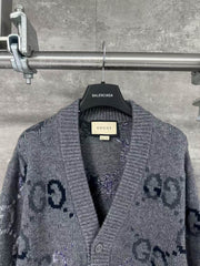 Gradient Knitted Cardigan