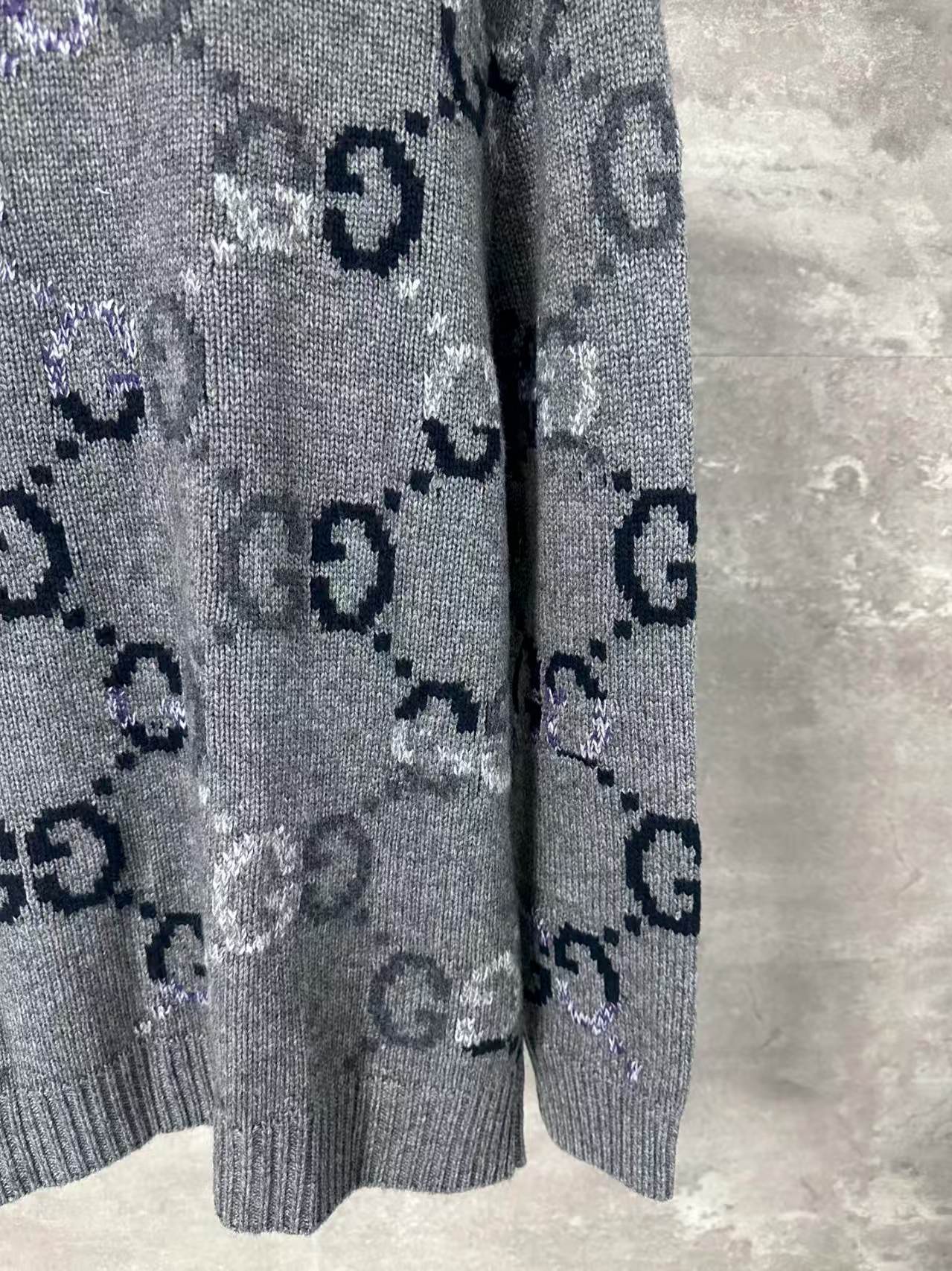 Gradient Knitted Cardigan