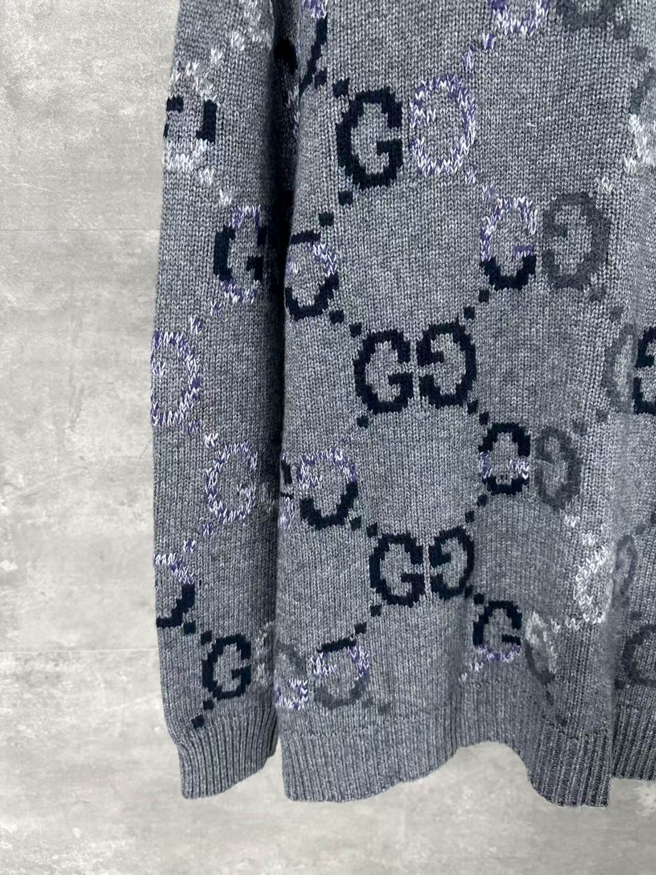 Gradient Knitted Cardigan