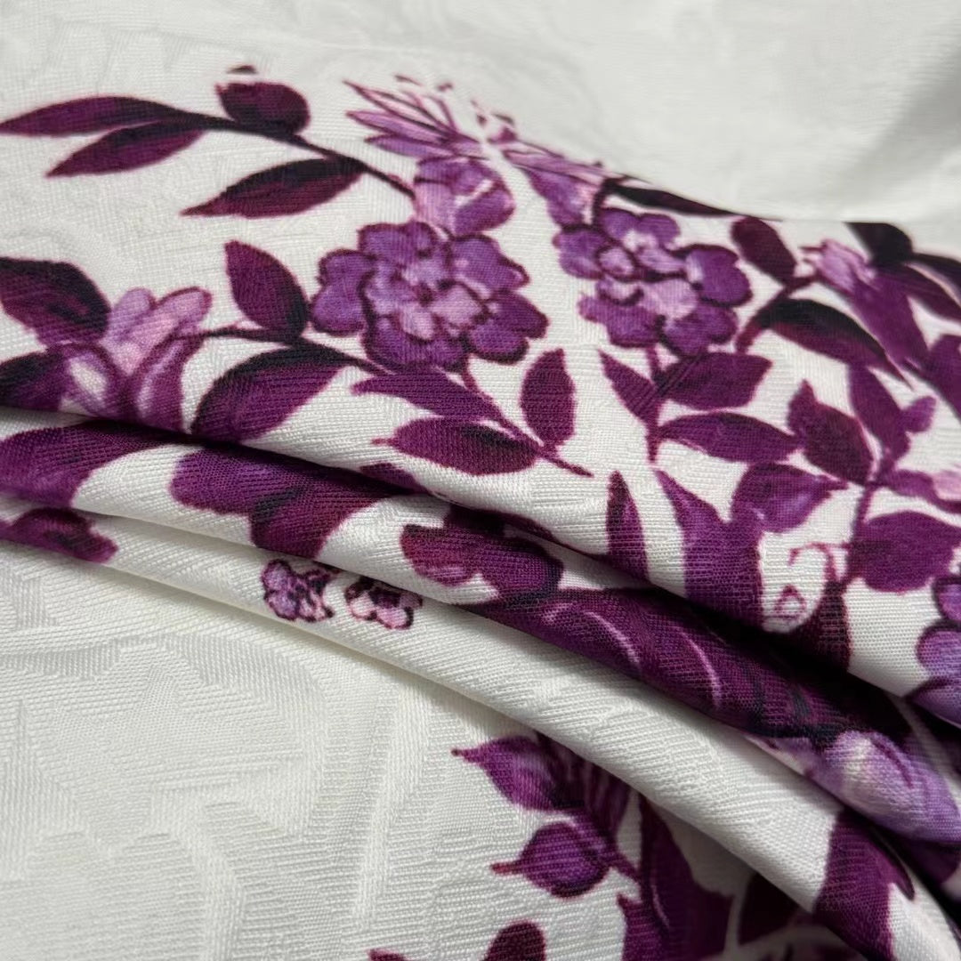 Jacquard vest dress