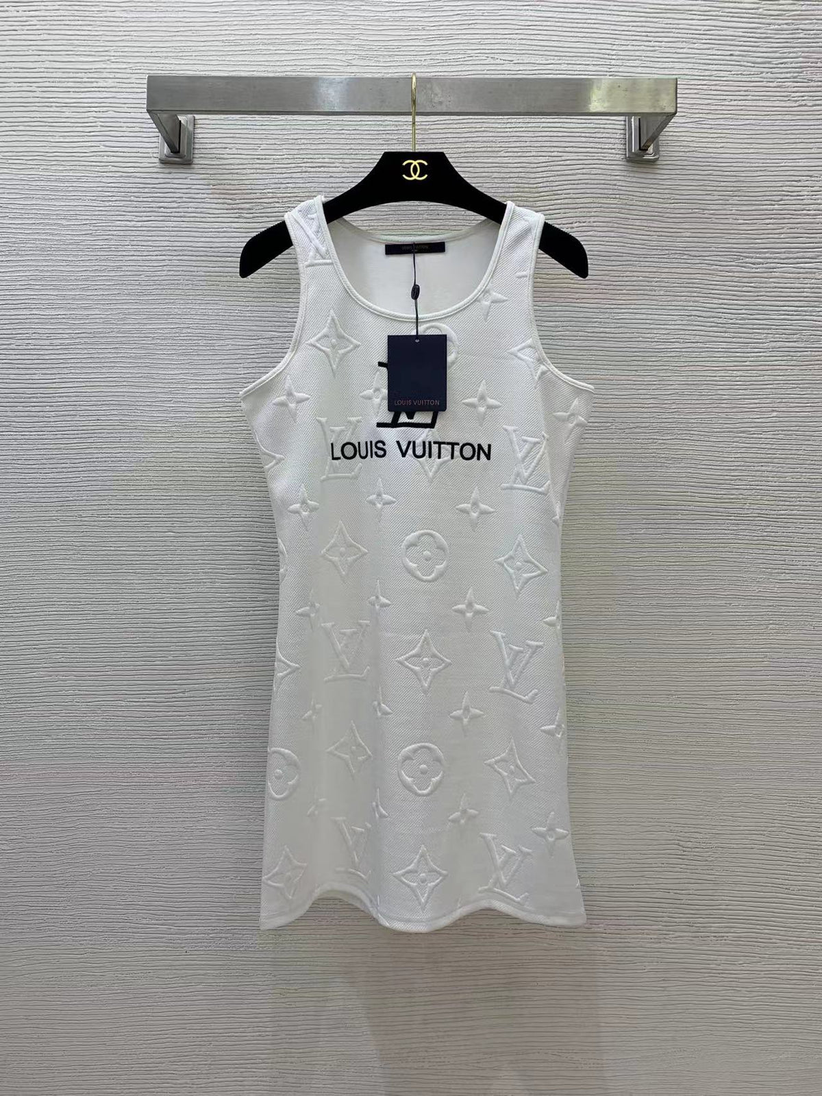 Sleeveless vest dress