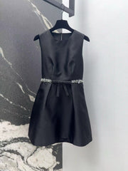 Sequined sleeveless dress