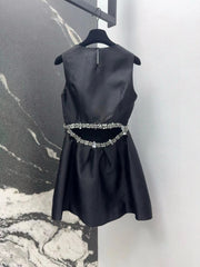 Sequined sleeveless dress