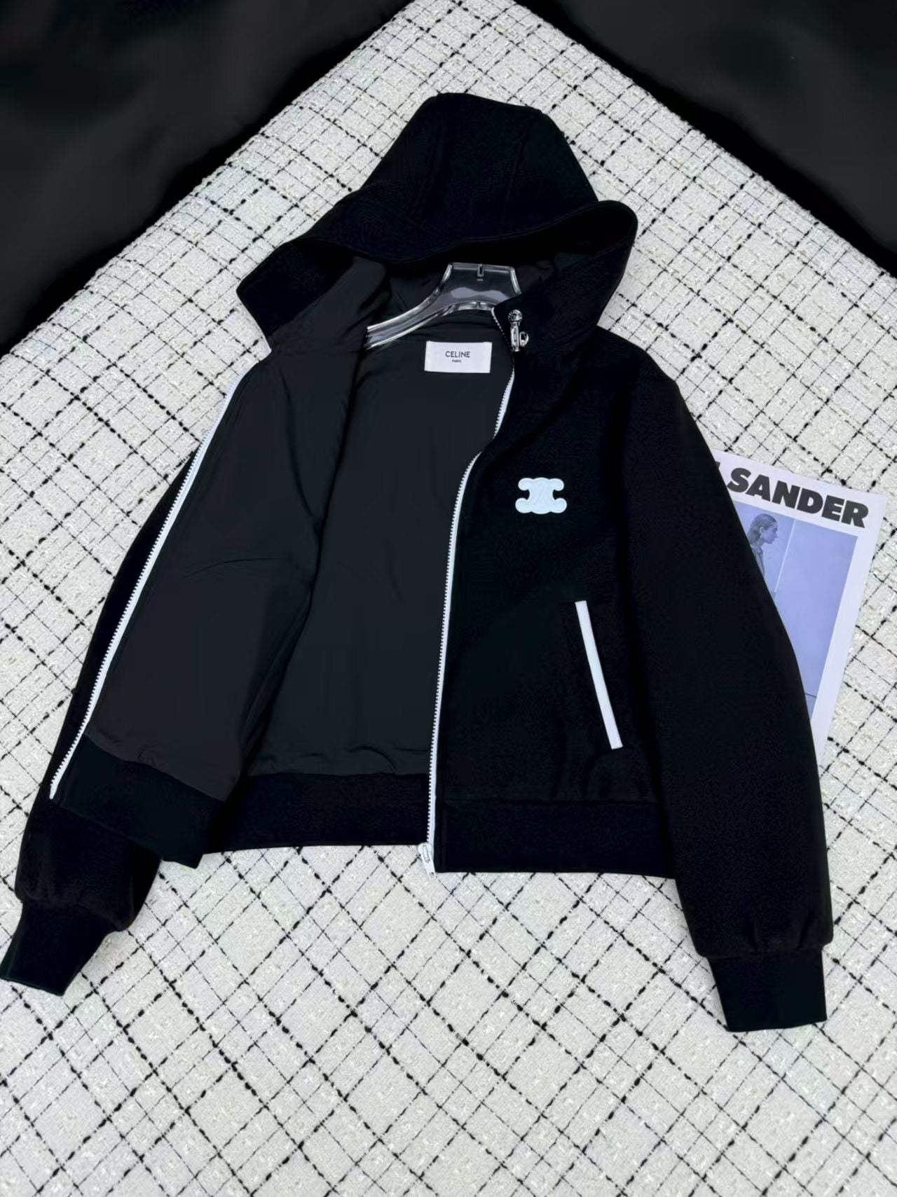 New hooded jacket for early autumn