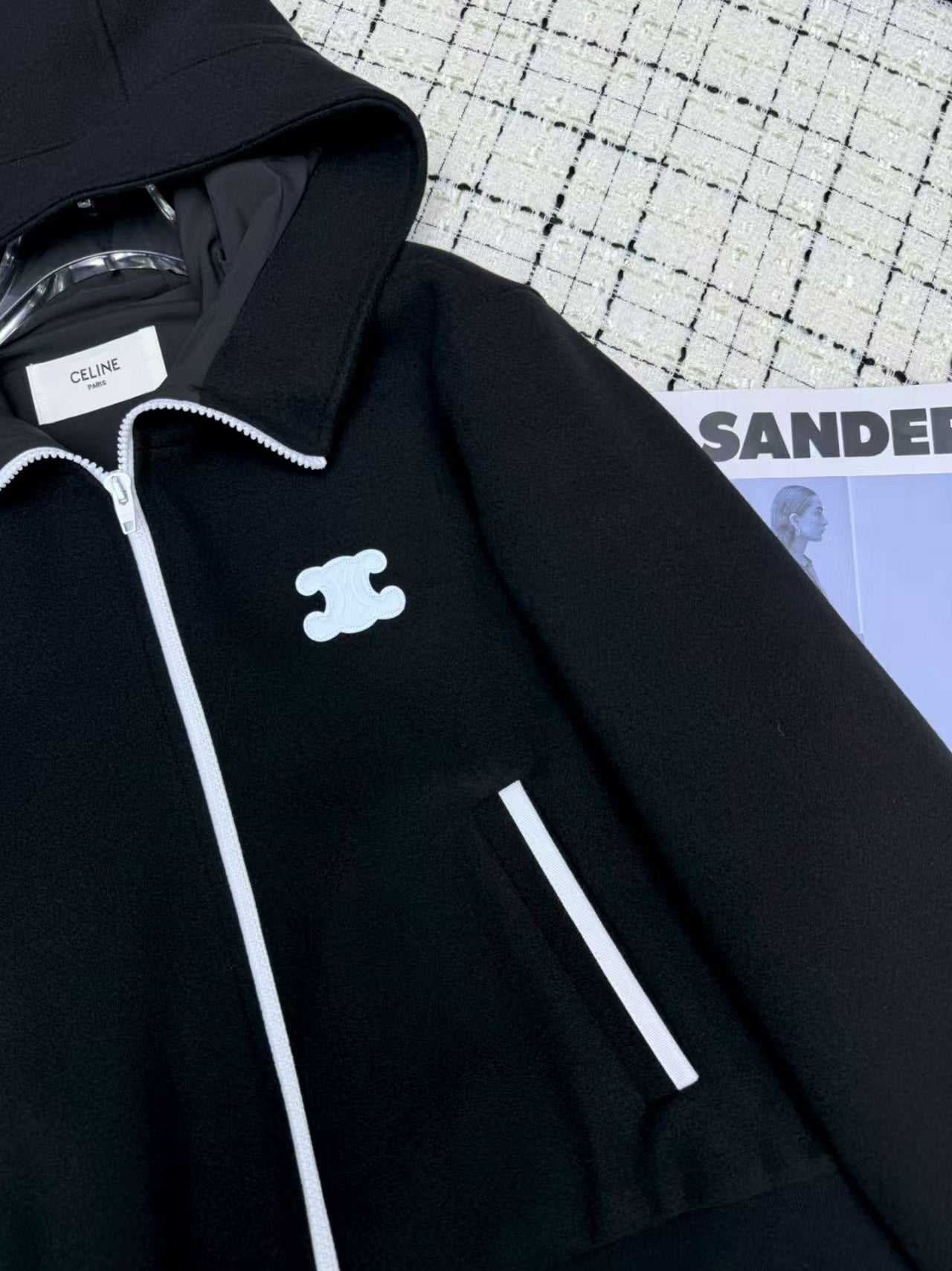 New hooded jacket for early autumn