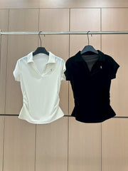 Early Autumn New Style Embroidered T-shirt