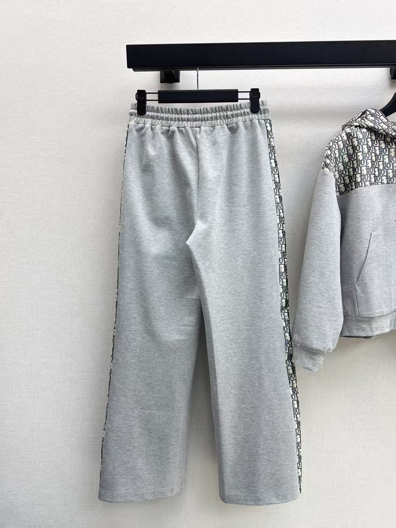 Splicing casual hoodie set