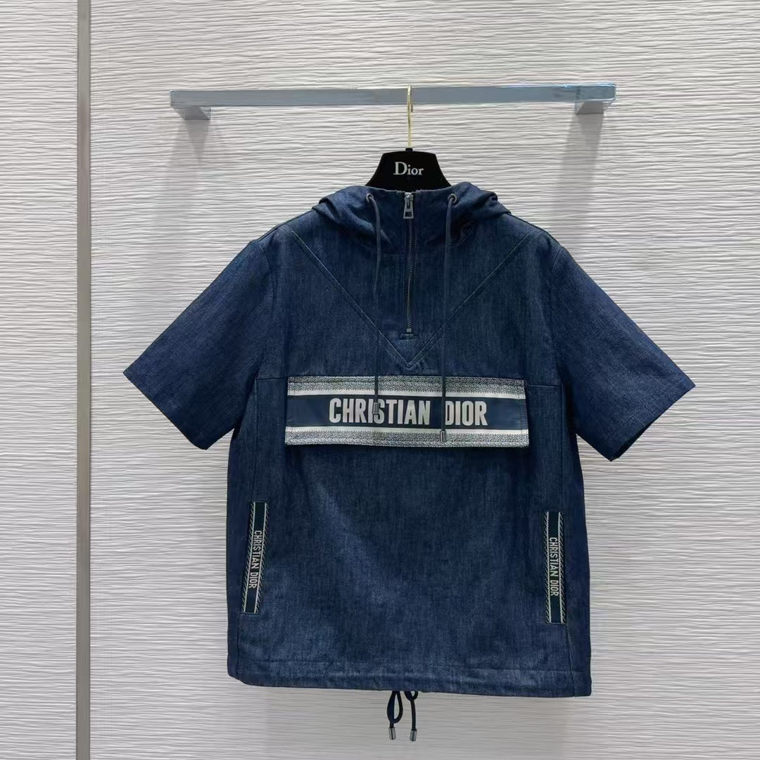 New denim jacquard suit