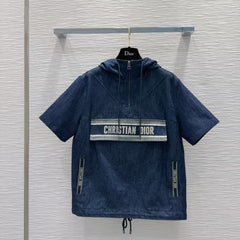 New denim jacquard suit