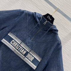 New denim jacquard suit