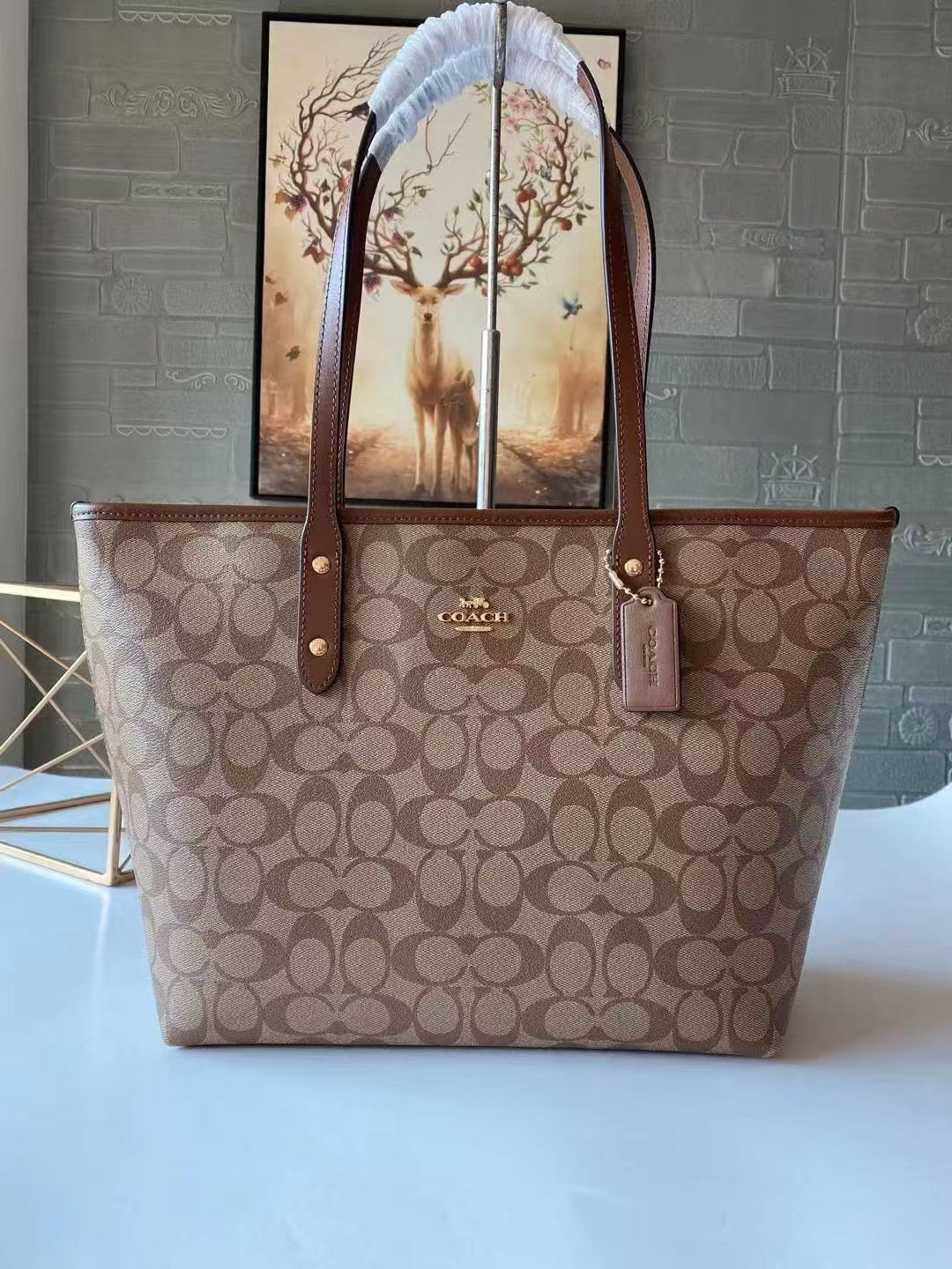 Shoulder bag, large capacity mommy bag
