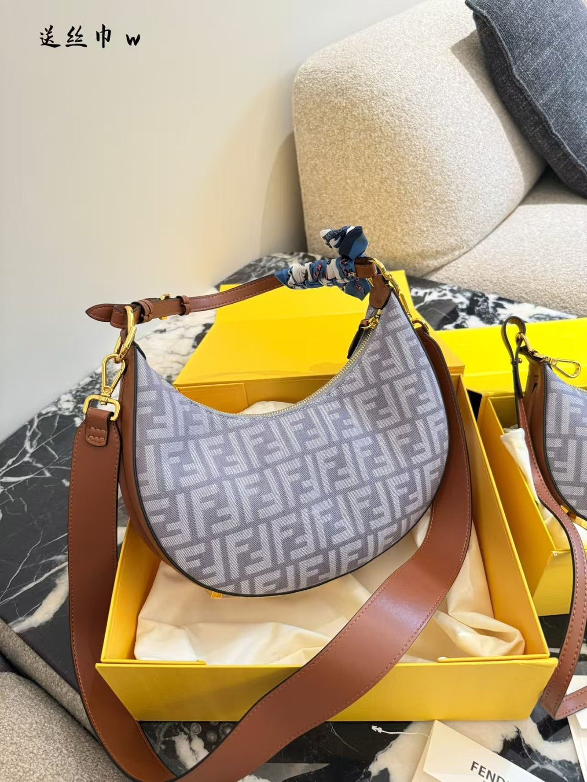 Cowboy Crescent Bag