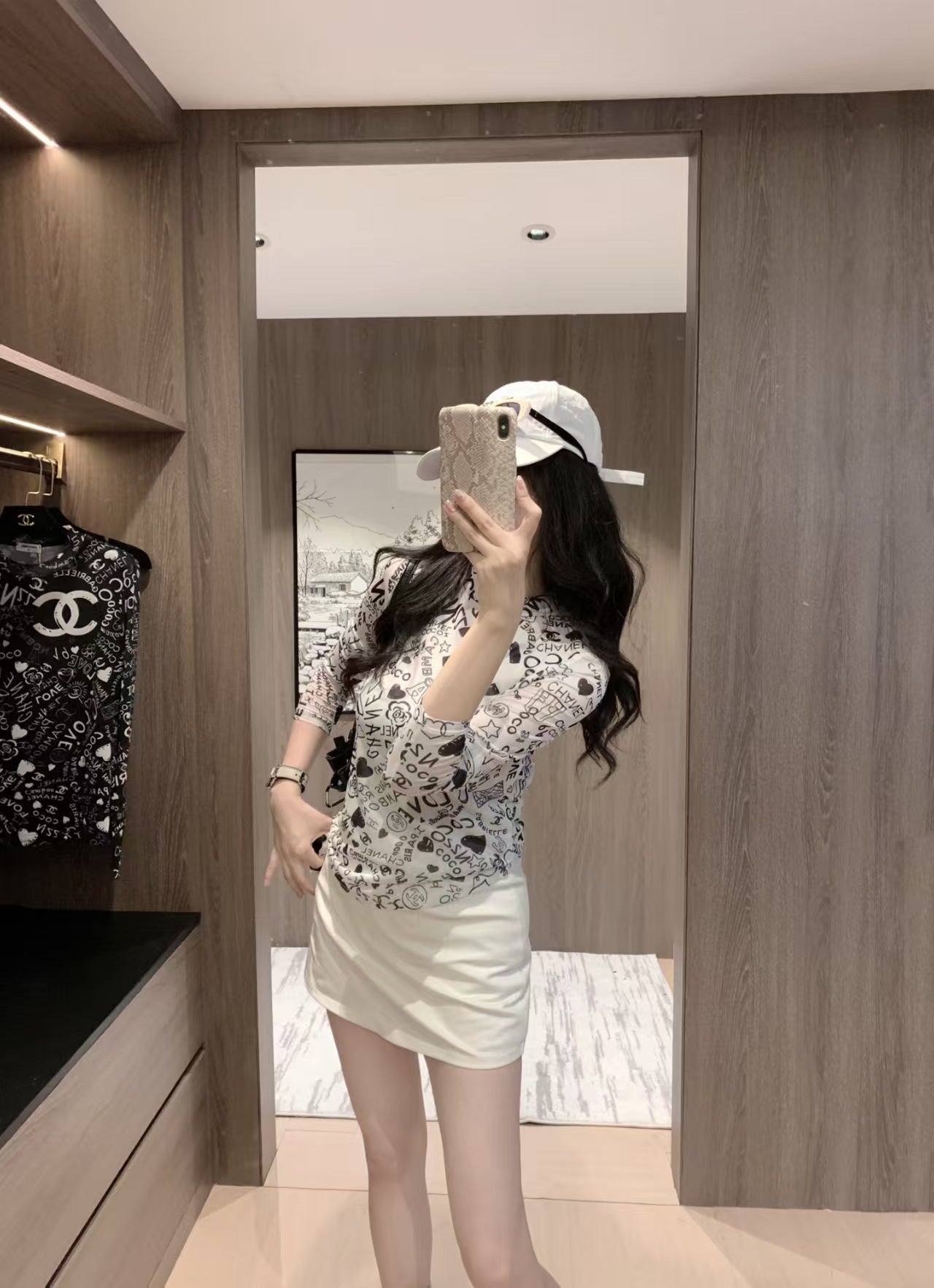 New mesh base shirt