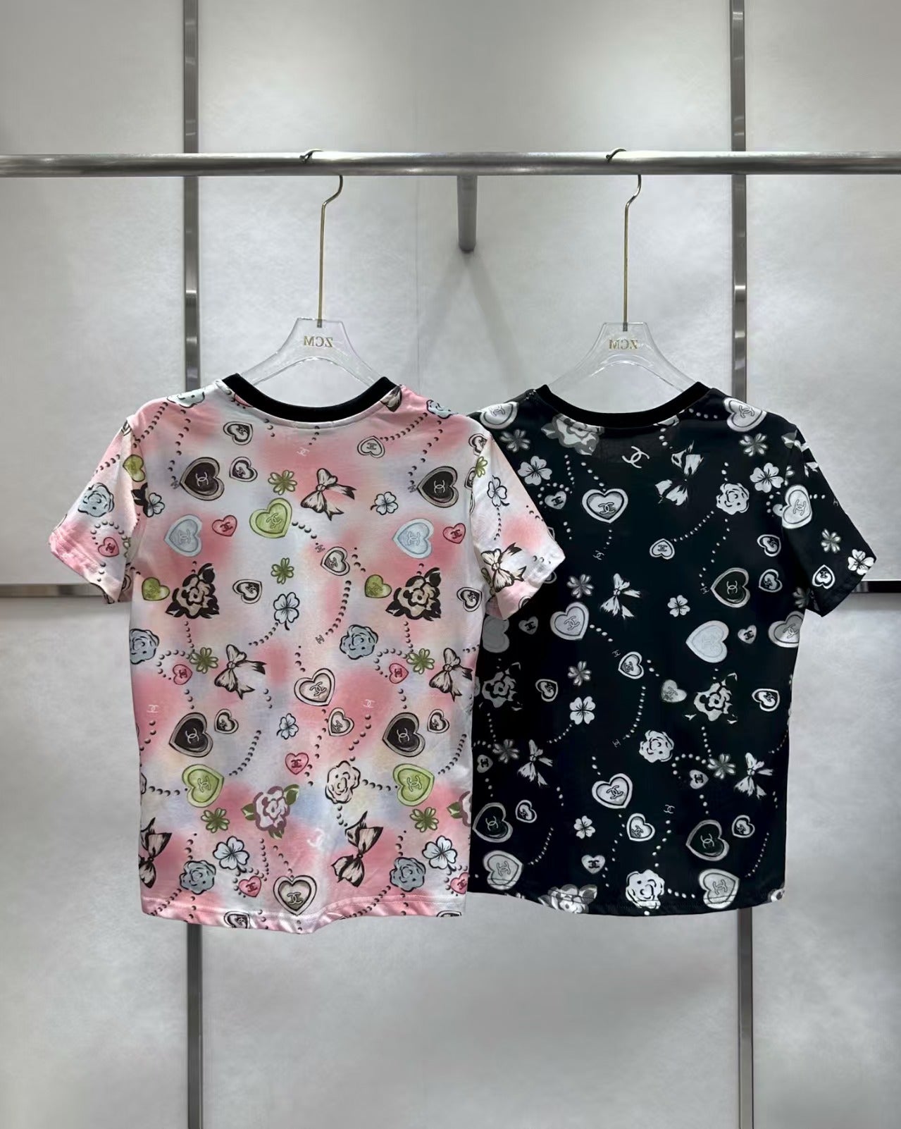 New round neck short shirt