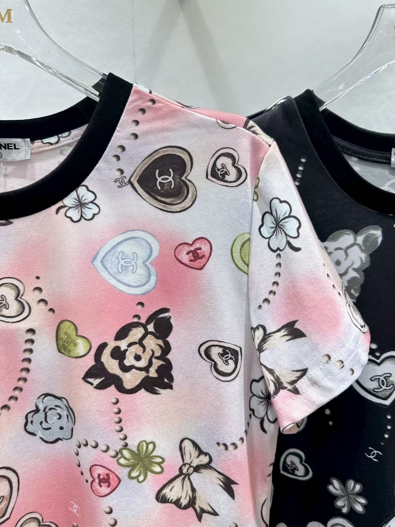 New round neck short shirt