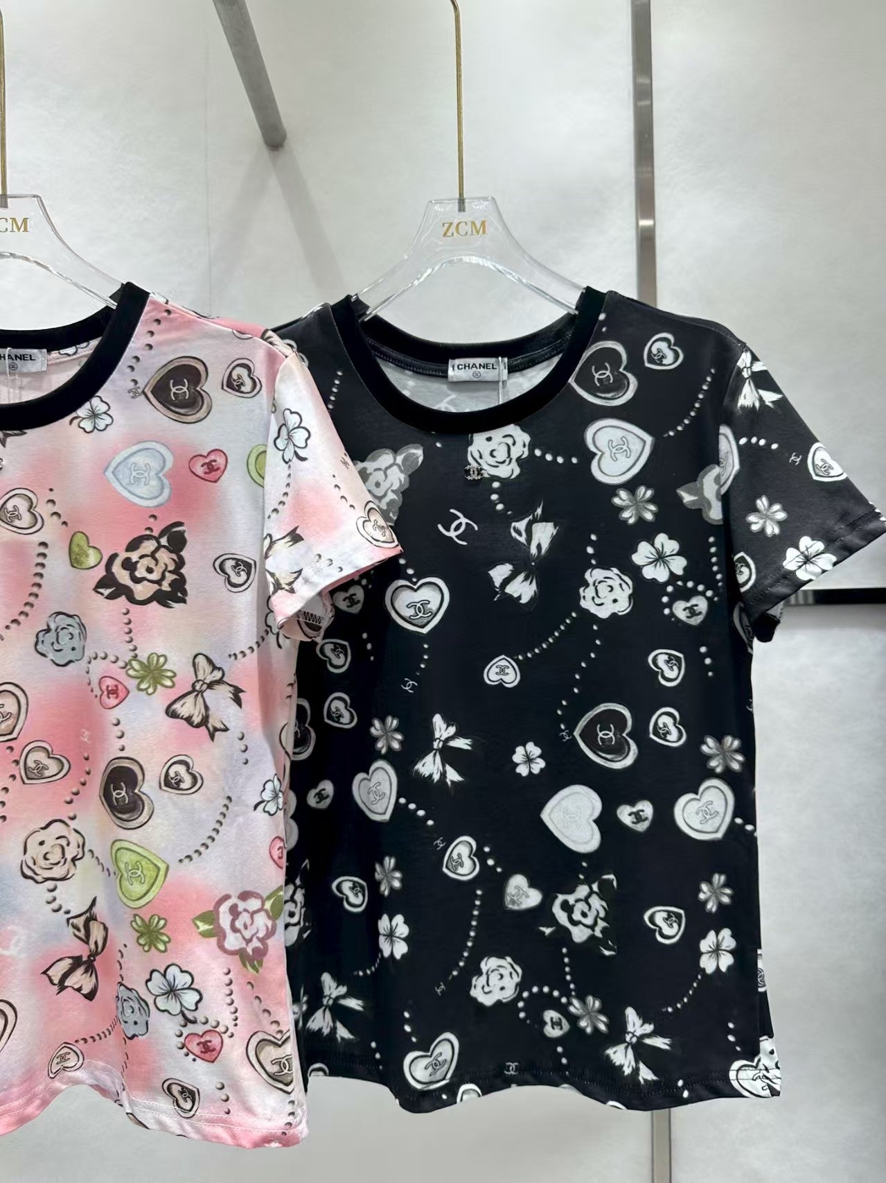 New round neck short shirt