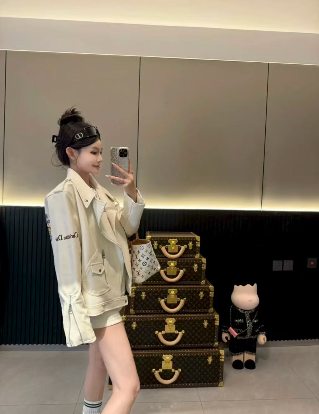 leather jacket