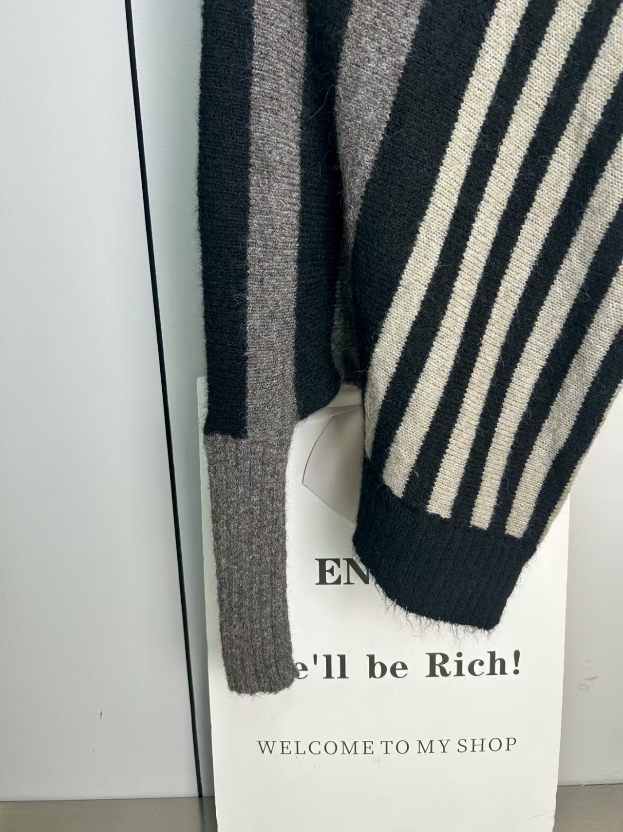 Irregular sweater