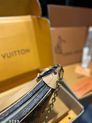 Crescent shaped bag
