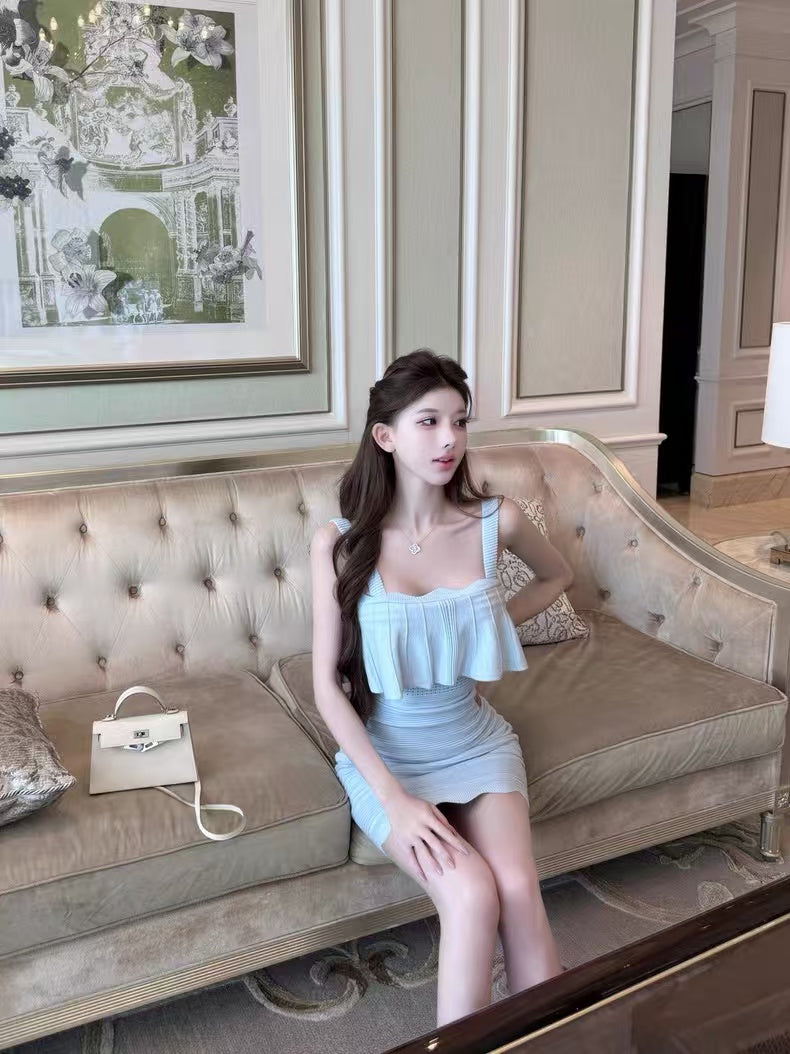 Lace camisole dress