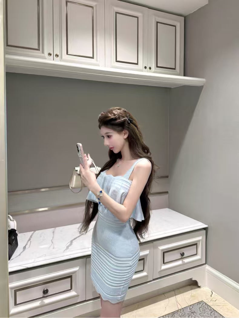 Lace camisole dress