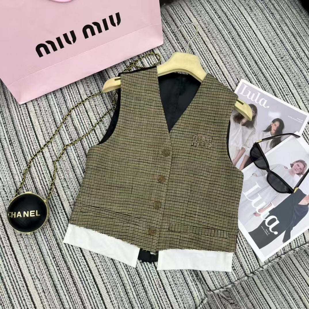 Checkered Three Piece Set