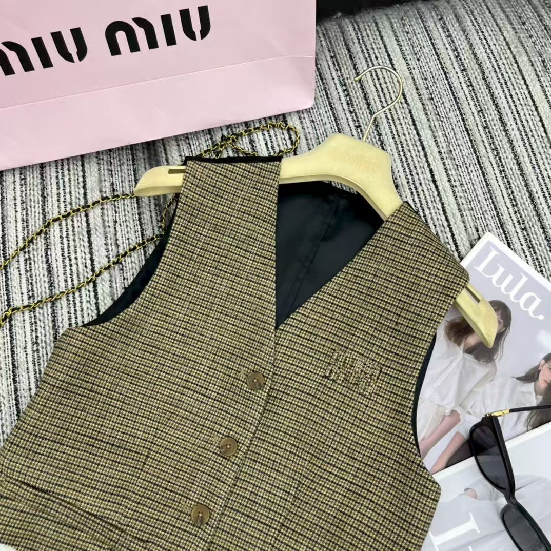 Checkered Three Piece Set