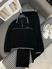 New jacket jacket ➕ Wide leg pants set