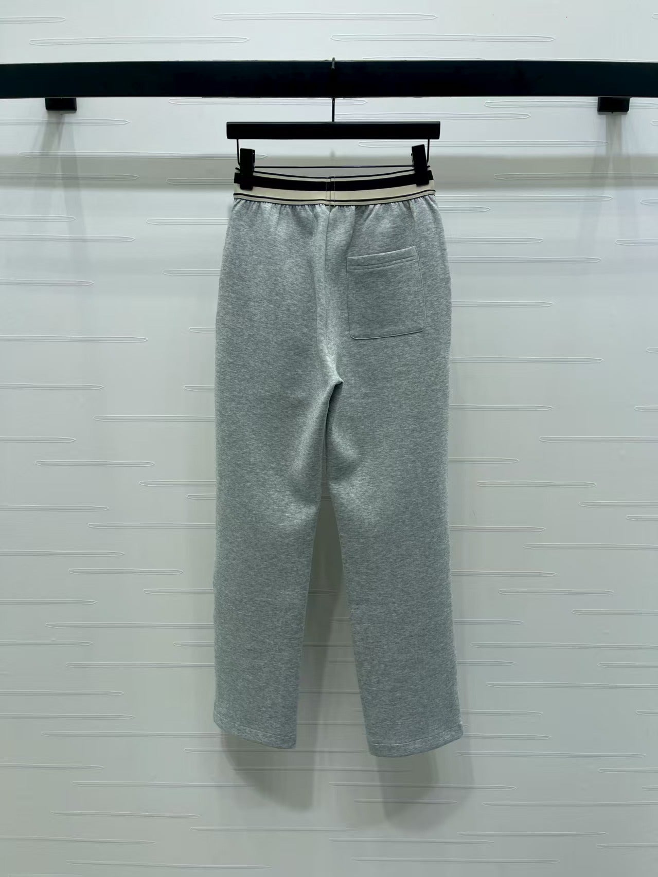 Ribbon hooded sweatshirt and pants set