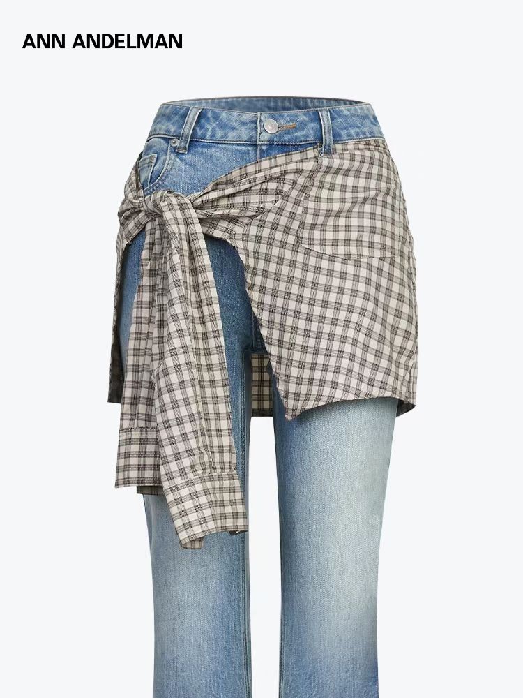 Shirt strap jeans