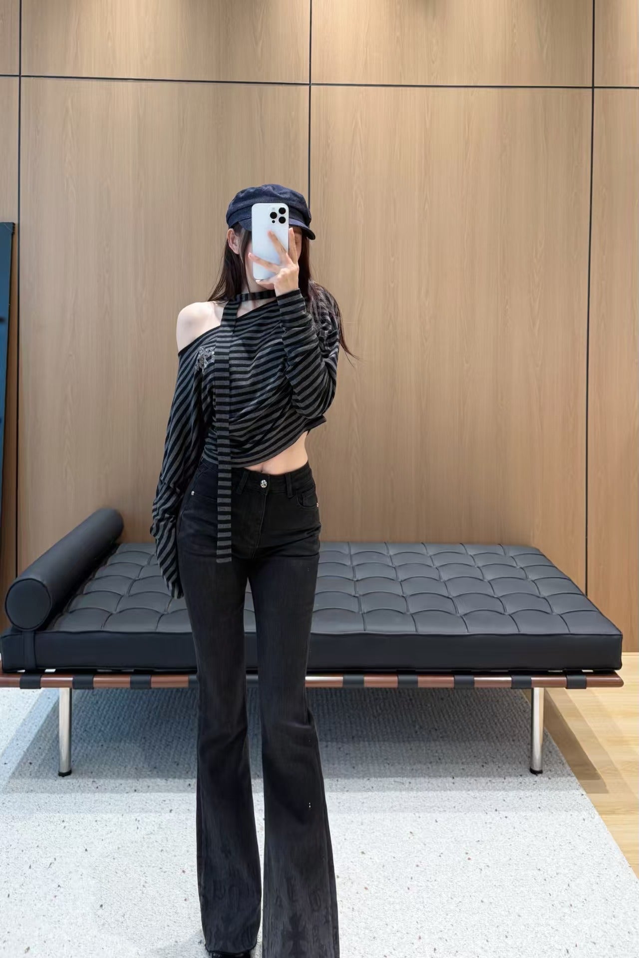 Autumn new minimalist long sleeves
