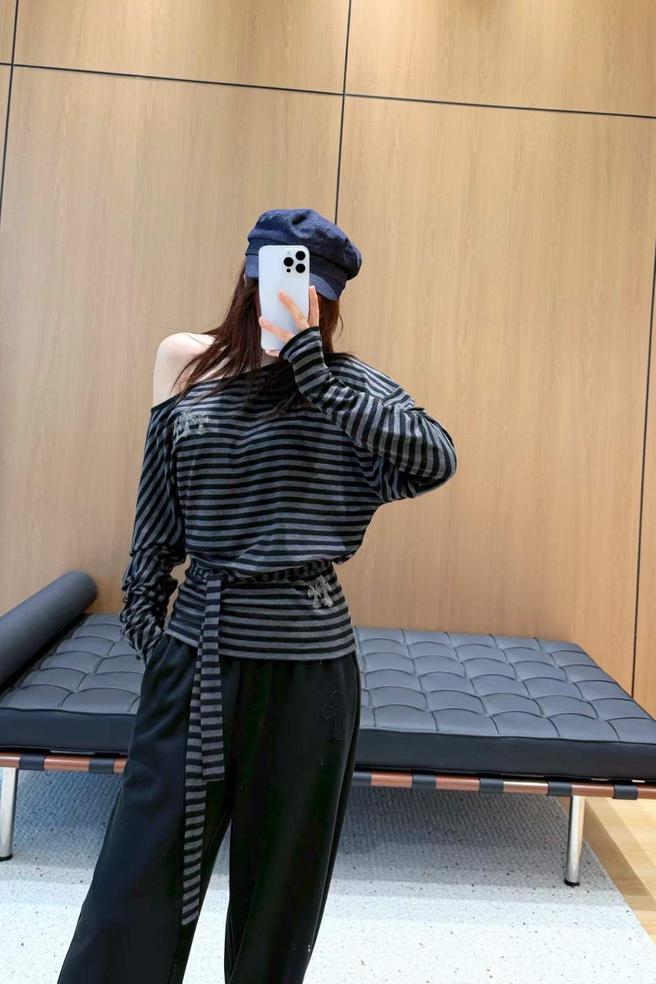 Autumn new minimalist long sleeves