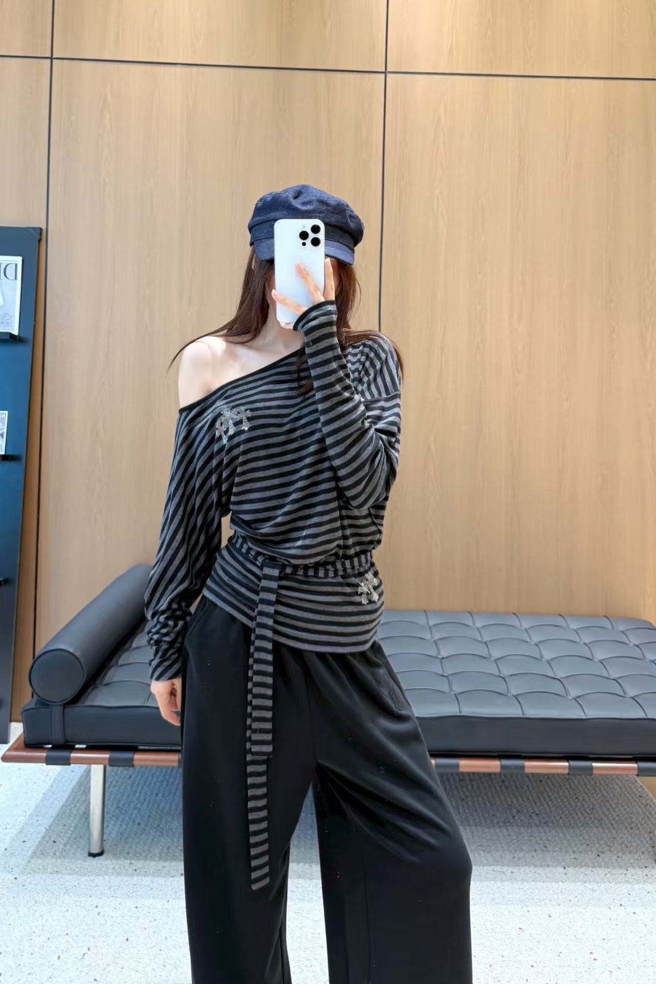 Autumn new minimalist long sleeves