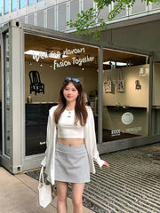 A-line pants skirt