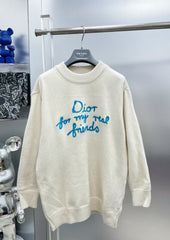 New letter long sleeved sweater