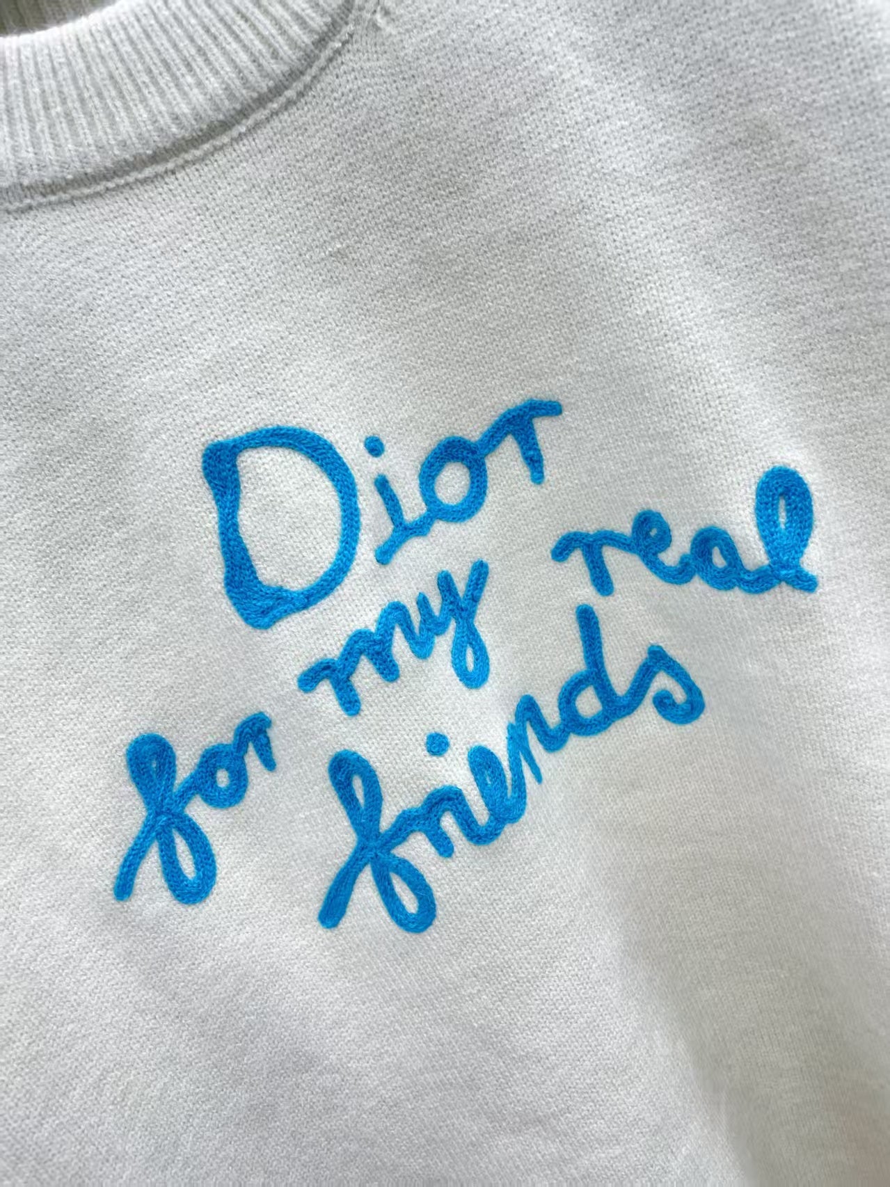 New letter long sleeved sweater