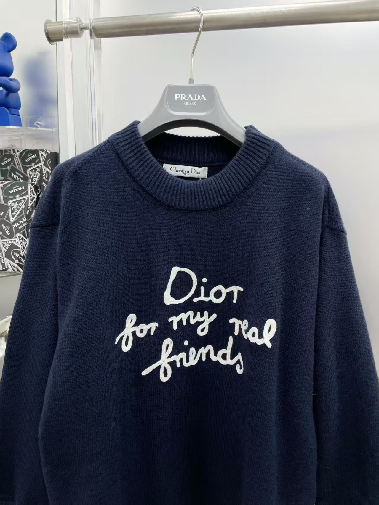 New letter long sleeved sweater