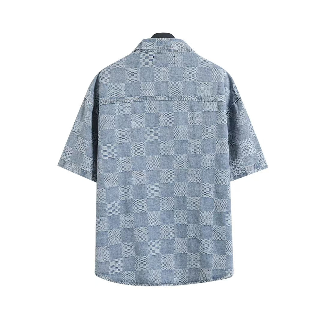 heckered Jacquard Cowboy Set