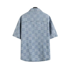 heckered Jacquard Cowboy Set