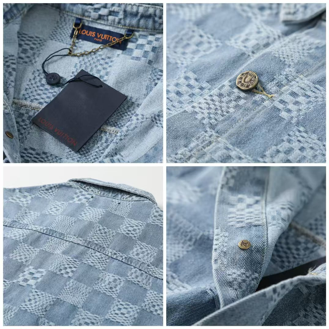 heckered Jacquard Cowboy Set