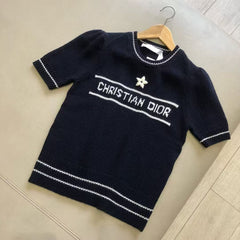 knitted short sleeves